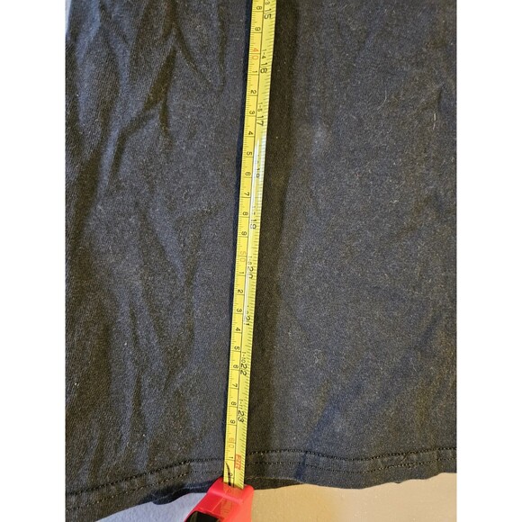 GILDAN Timelord Skull Tee Black Size Small Rock Punk Biker (B10) - Picture 6 of 6